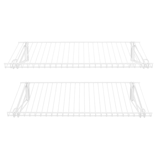 Rubbermaid FG3H9103WHT Configurations Closet Shelf Kit White