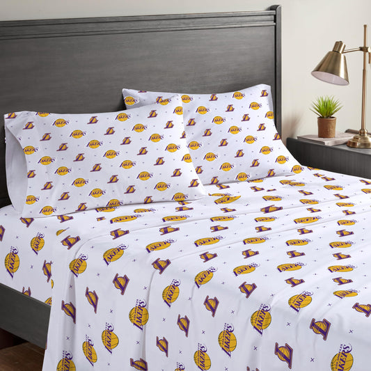 Pegasus Sports NBA Los Angeles Lakers Small X Full Sheet Set